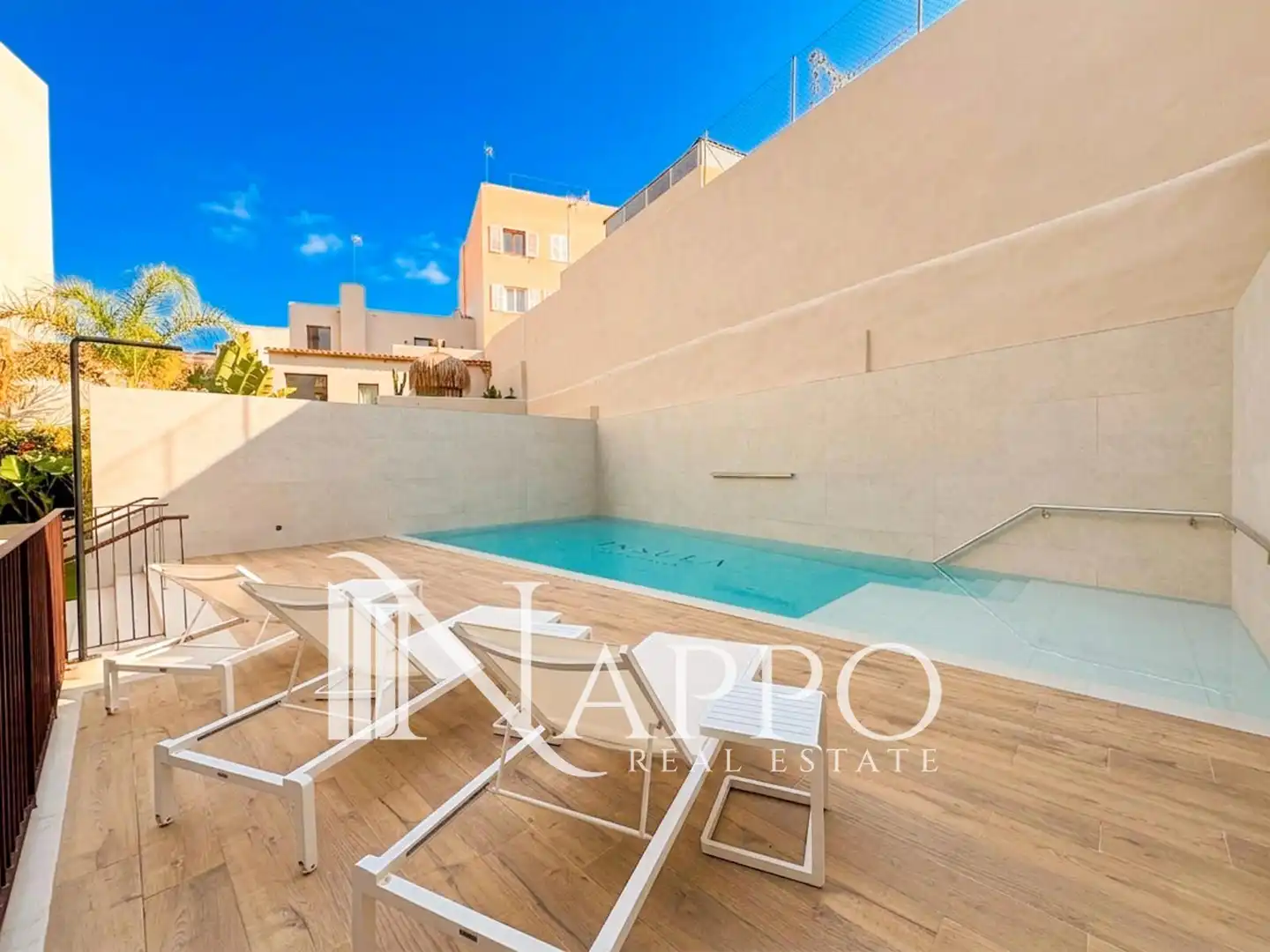 Swimming pool of Flat for rent in  Palma de Mallorca  with Air Conditioner, Terrace and Swimming Pool