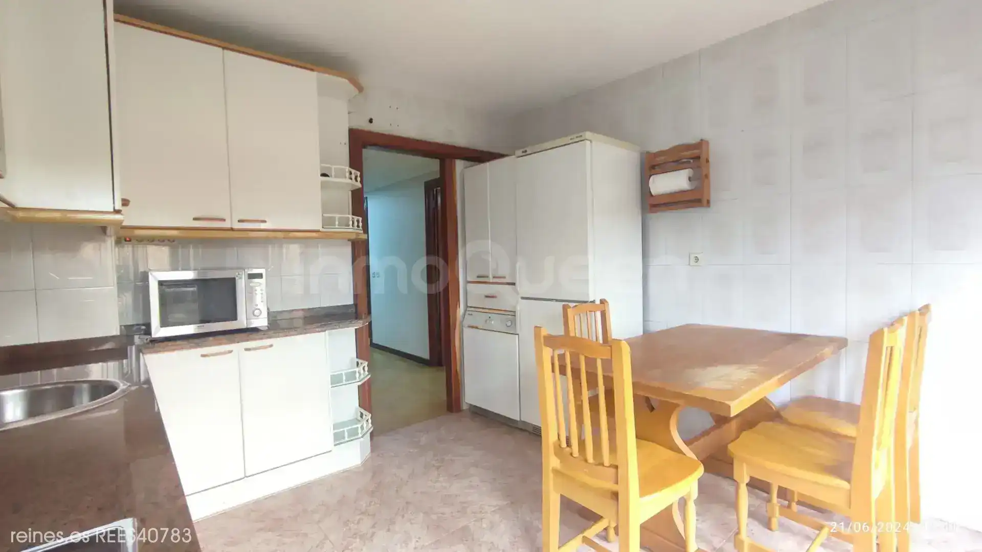 Cocina de Piso de alquiler en Grado con Calefacción