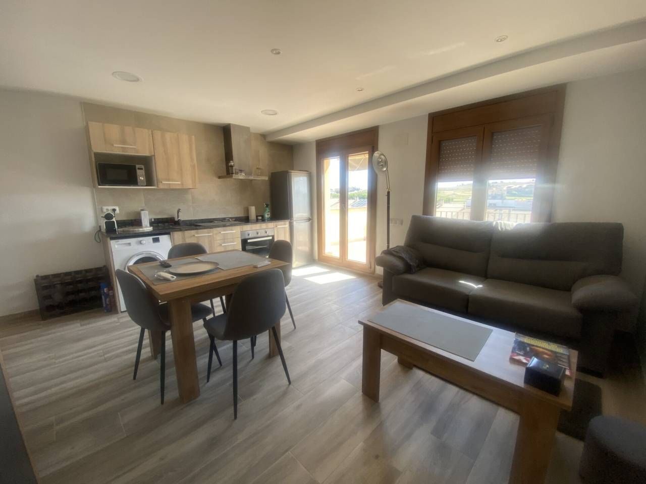 Küche von Wohnung miete in Prats de Lluçanès mit Klimaanlage, Heizung und Terrasse