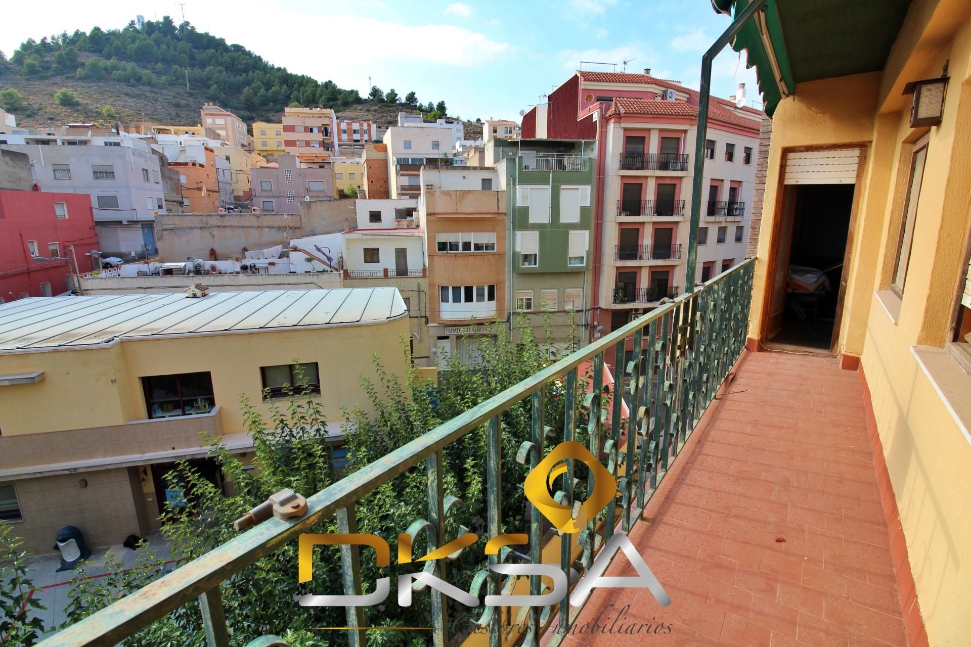Exterior view of Flat for sale in L'Alcora  with Terrace and Balcony