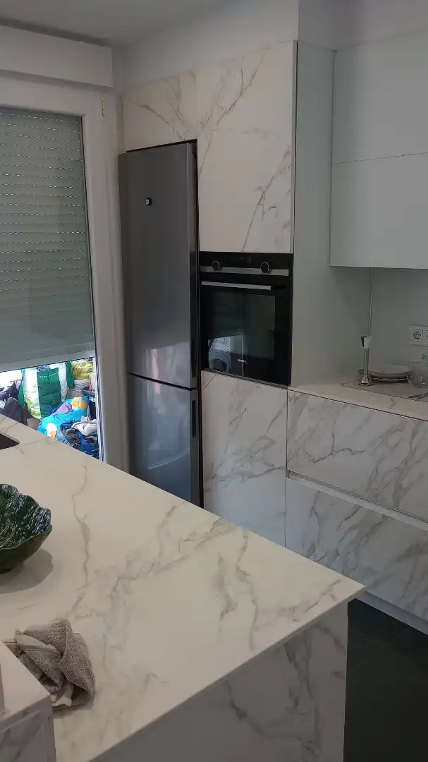 Kitchen of Flat for rent in O Carballiño    with Heating, Parquet flooring and Furnished