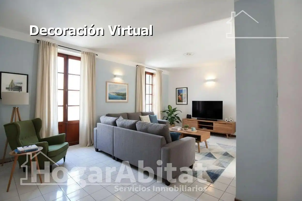 Living room of Houses for sale in Oliva  with Terrace and Storage room