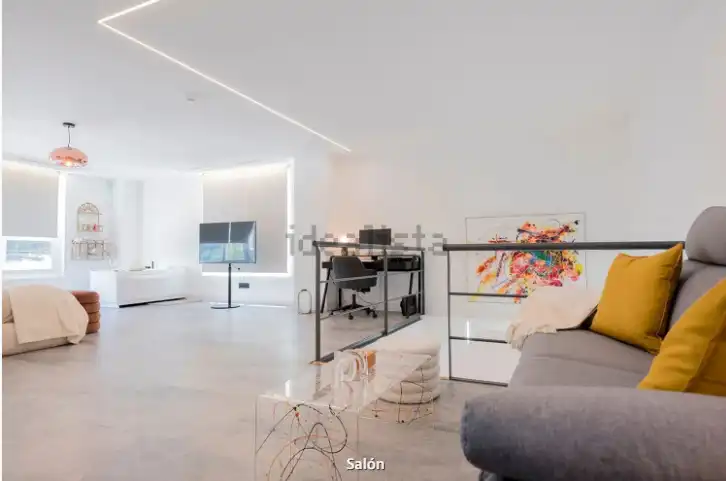 Wohnzimmer von Wohnung zum Verkauf in Alcobendas mit Klimaanlage und Heizung