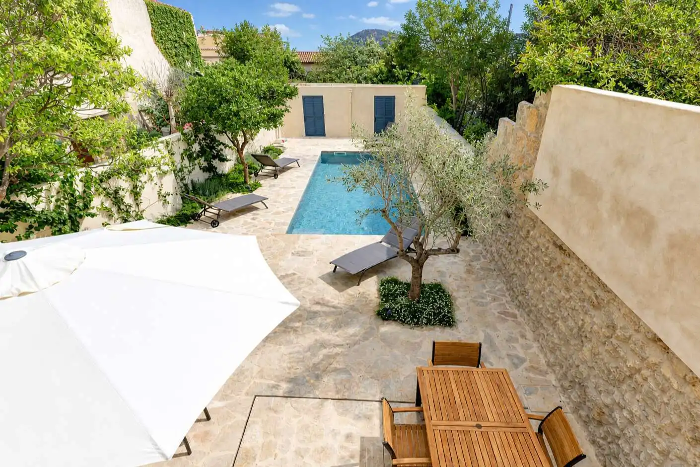 Terraza de Casa o chalet en venta en Pollença con Aire acondicionado y Amueblado