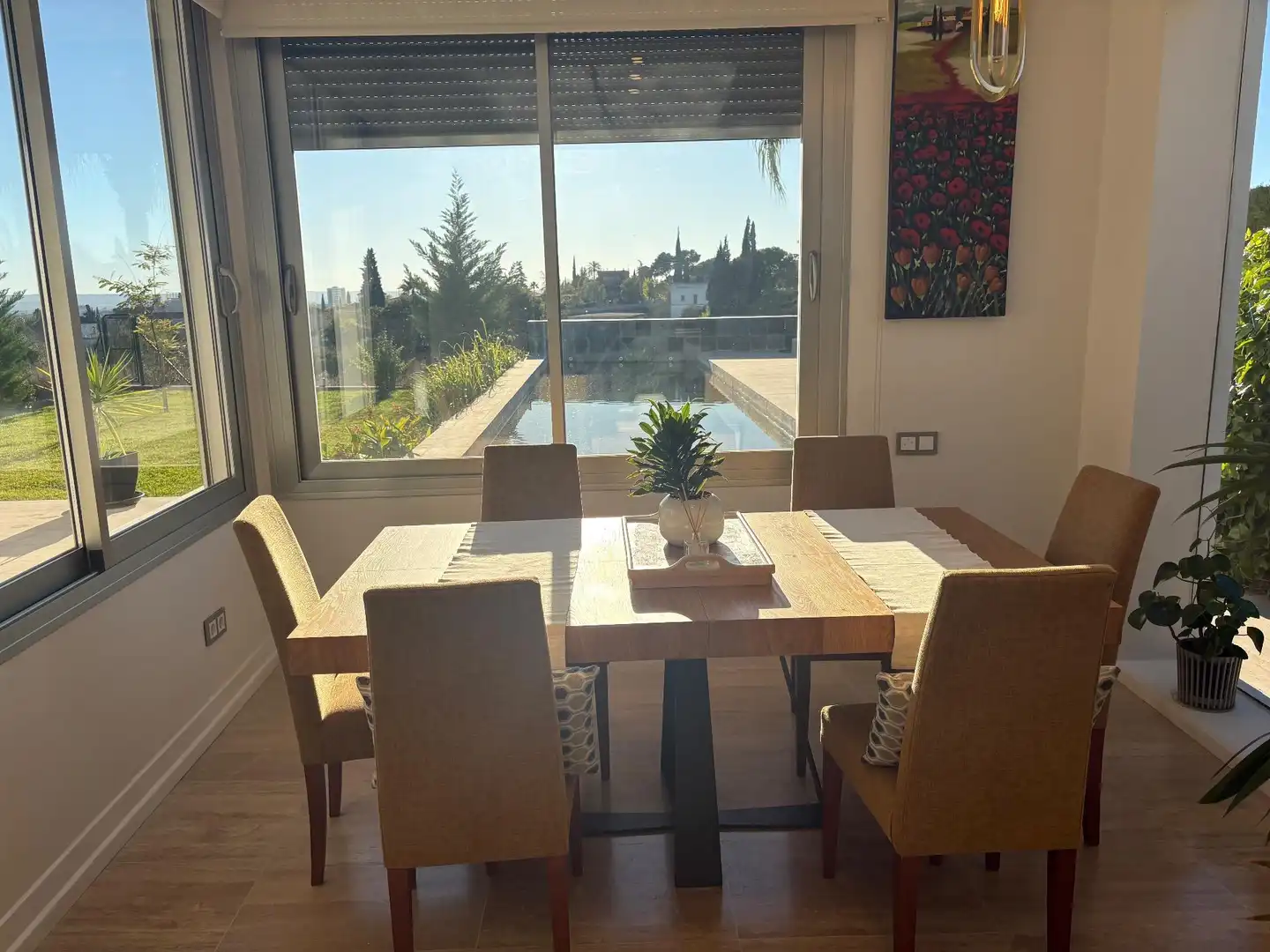 Dining room of Houses for sale in Córdoba  with Air Conditioner, Heating and Private garden