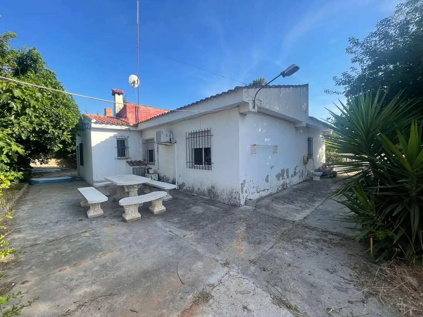 Vista exterior de Casa o chalet en venta en Pedralba con Jardín privado, Terraza y Piscina