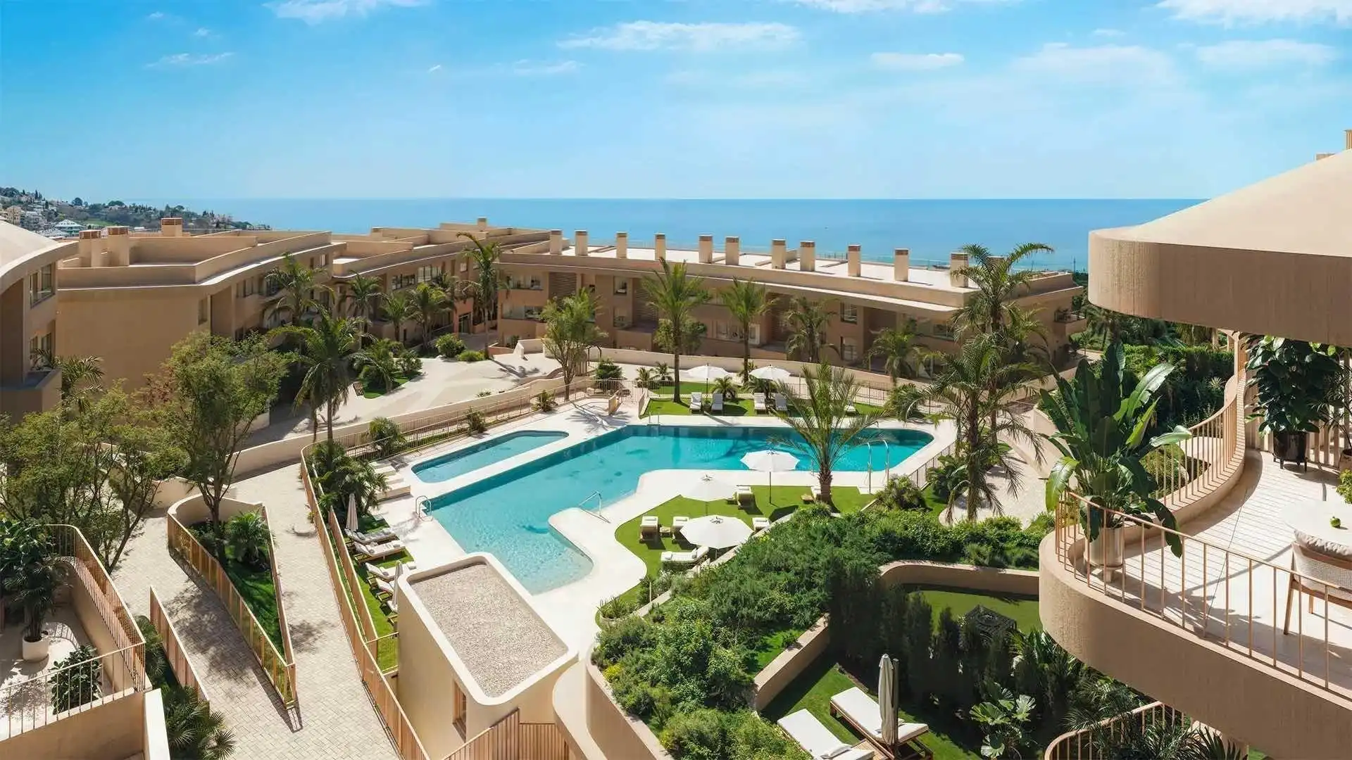 Penthouse with pool for sale in Torreblanca del Sol