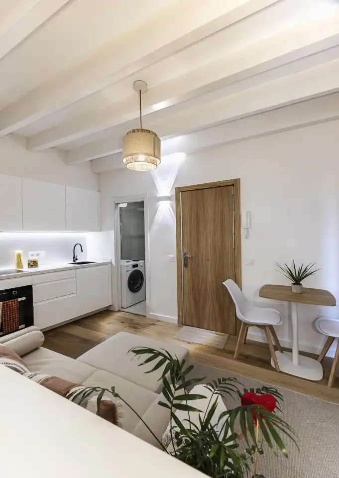 Cocina de Piso en venta en  Palma de Mallorca con Aire acondicionado, Terraza y Amueblado