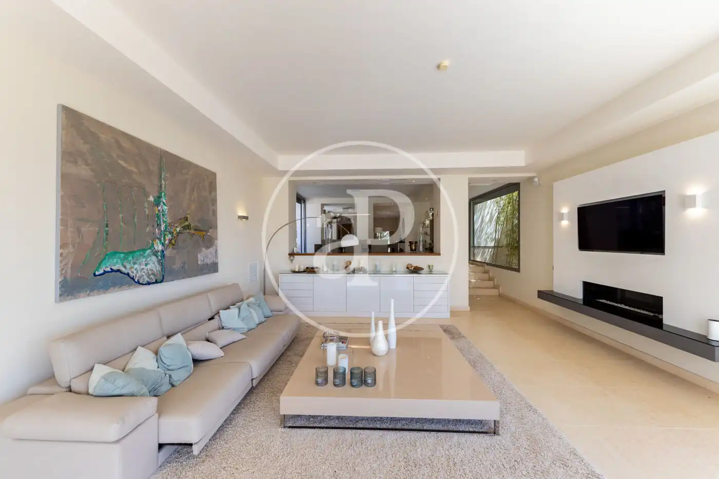 Living room of Houses for sale in Calvià  with Heating, Private garden and Terrace