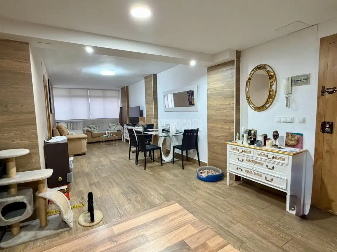 Living room of Flat for sale in Mijas  with Heating, Parquet flooring and Terrace