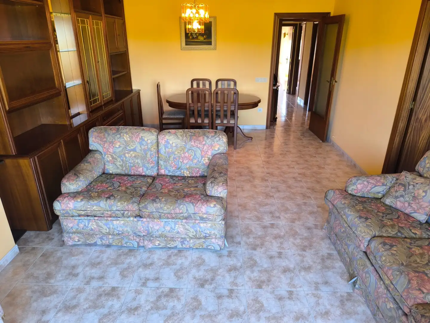 Wohnzimmer von Wohnung zum Verkauf in Blanes mit Möbliert und Balkon