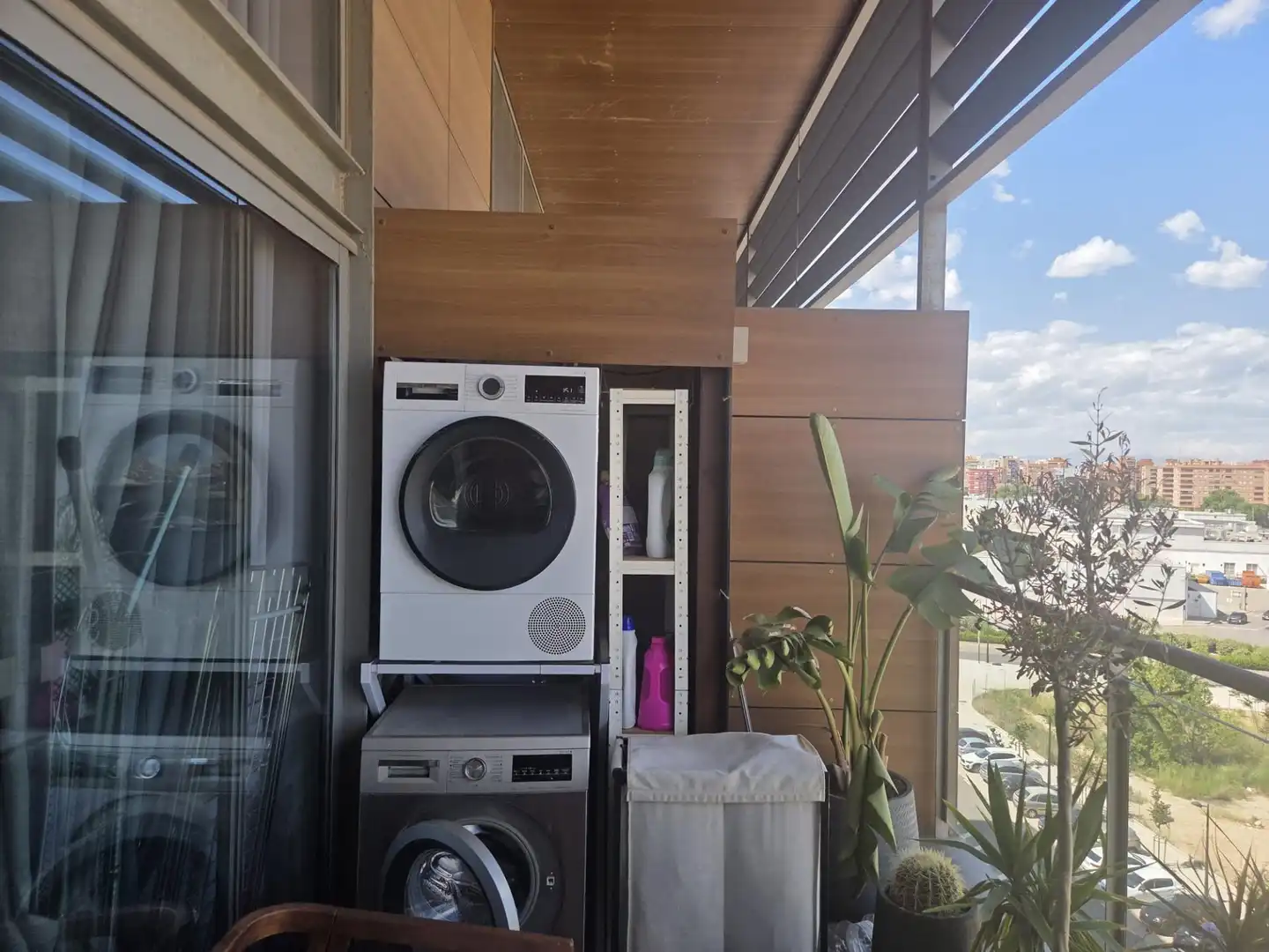 Terrasse von Dachboden zum Verkauf in Valencia mit Klimaanlage, Terrasse und Möbliert
