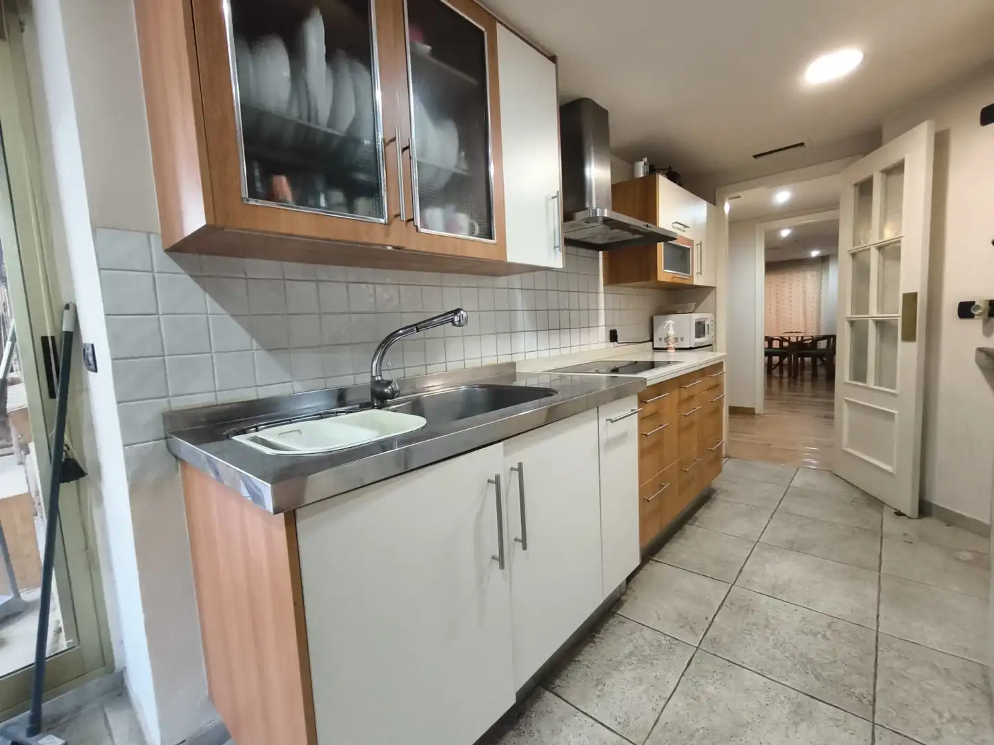 Kitchen of Flat for sale in Murcia  with Air Conditioner, Heating and Washing machine