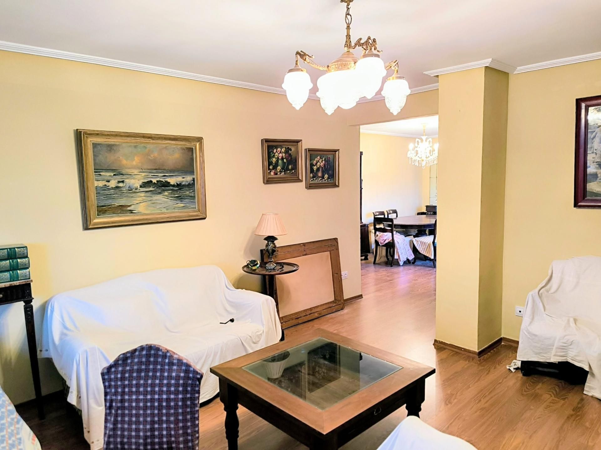 Living room of Flat for sale in León Capital   with Air Conditioner, Heating and Terrace