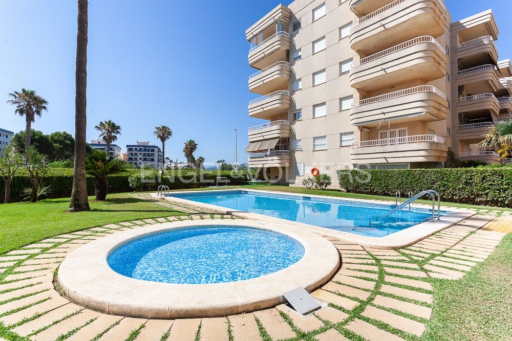 Swimming pool of Apartment for sale in Daimús  with Air Conditioner, Heating and Private garden