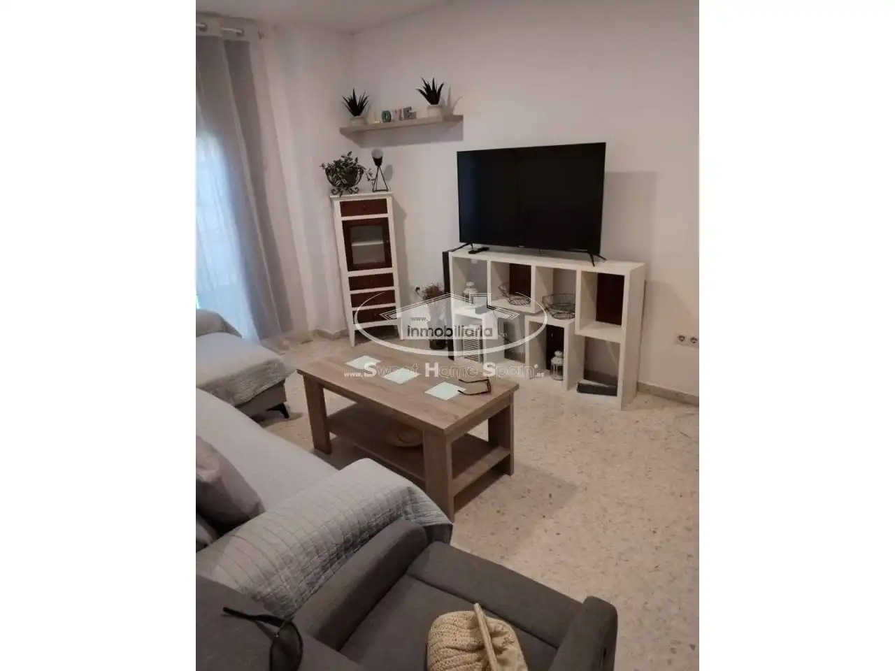 Wohnzimmer von Wohnung zur Miete in Sanlúcar de Barrameda mit Terrasse, Abstellraum und Möbliert