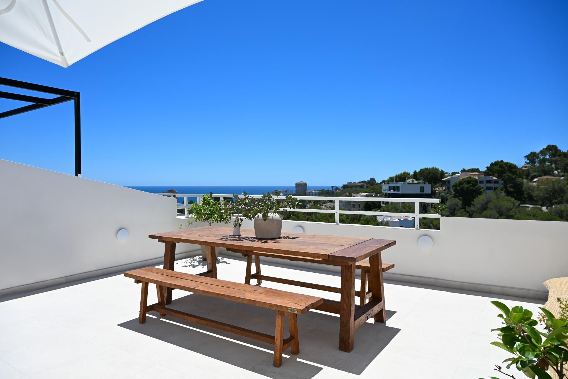 Terrace of Attic for sale in Calvià  with Air Conditioner, Heating and Private garden