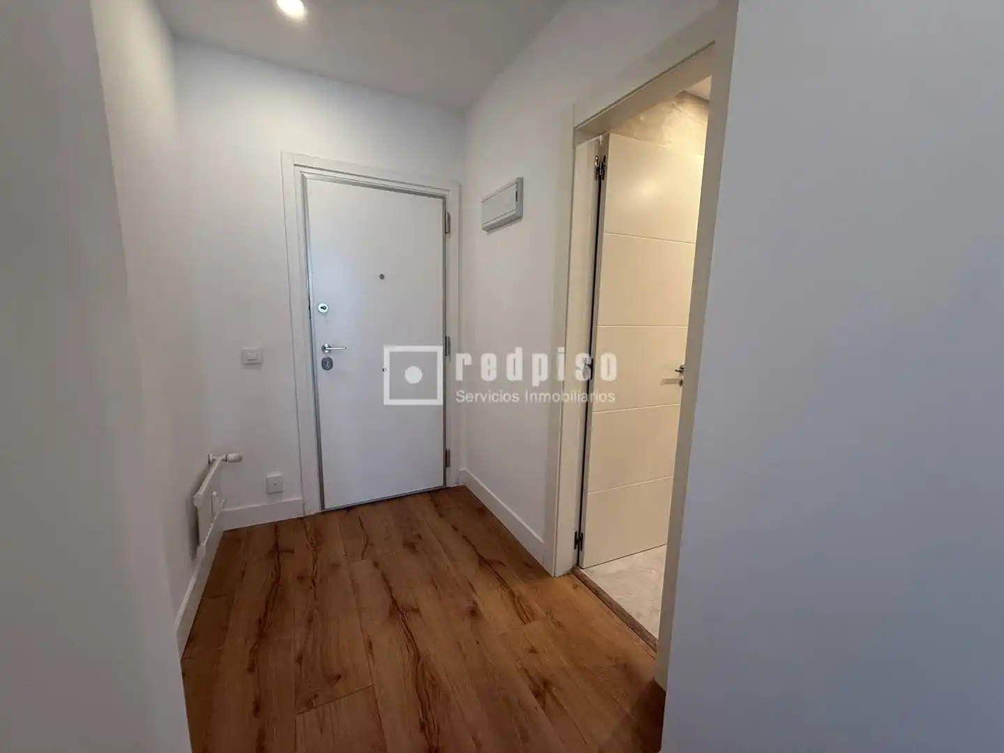 Schlafzimmer von Loft zur Miete in Madrid mit Klimaanlage