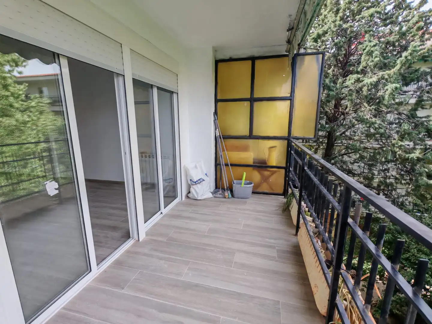 Balcony of Flat for sale in Móstoles  with Heating, Parquet flooring and Terrace