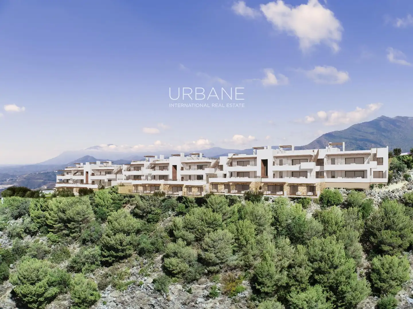 Exterior view of Flat for sale in Istán  with Air Conditioner, Terrace and Swimming Pool