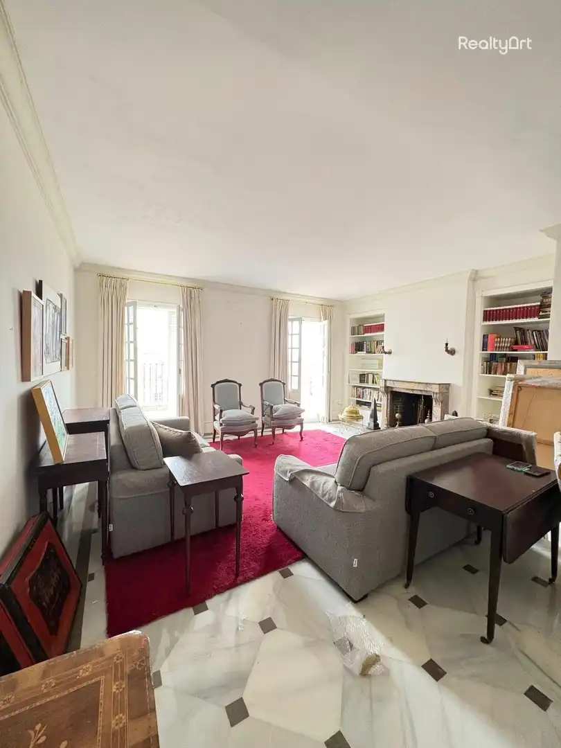 Sala de estar de Ático en venta en Sevilla con Aire acondicionado, Calefacción y Terraza