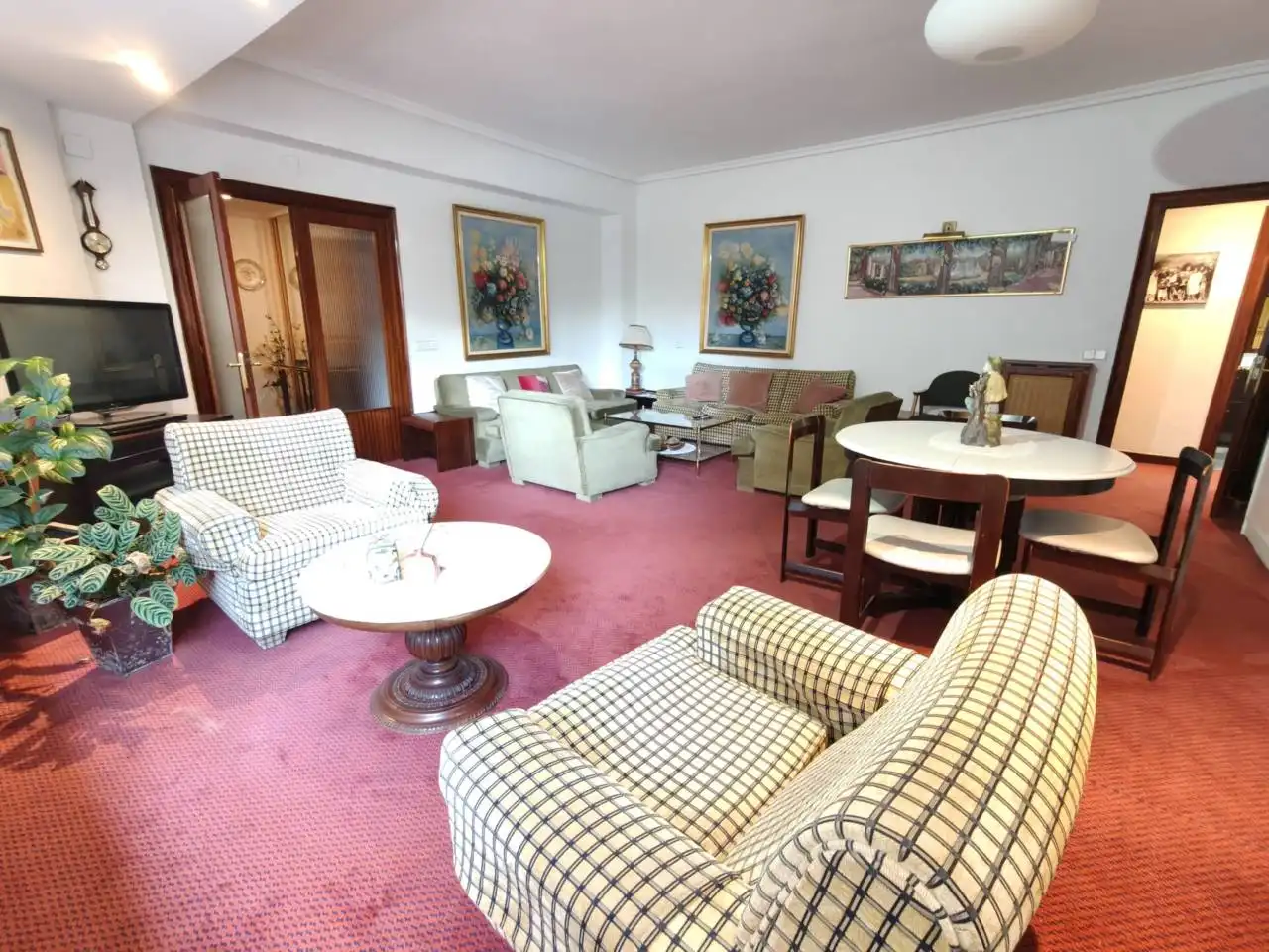 Living room of Flat for sale in Bilbao   with Heating and Balcony