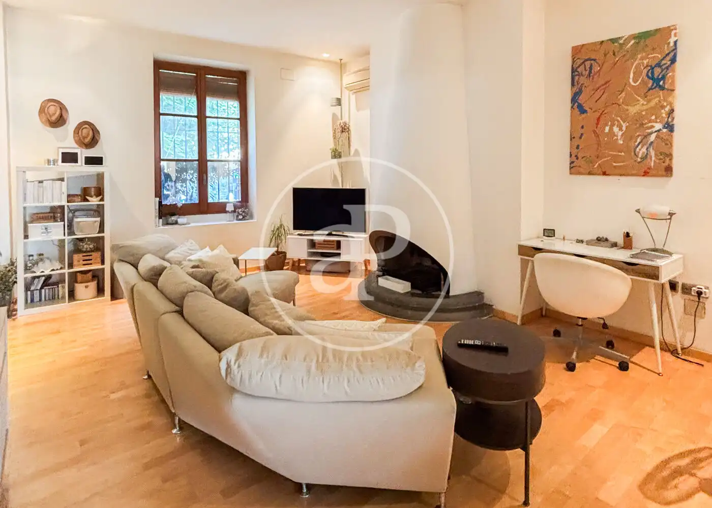 Sala d'estar de Finca rústica en venda en Teià amb Aire condicionat, Calefacció i Jardí privat