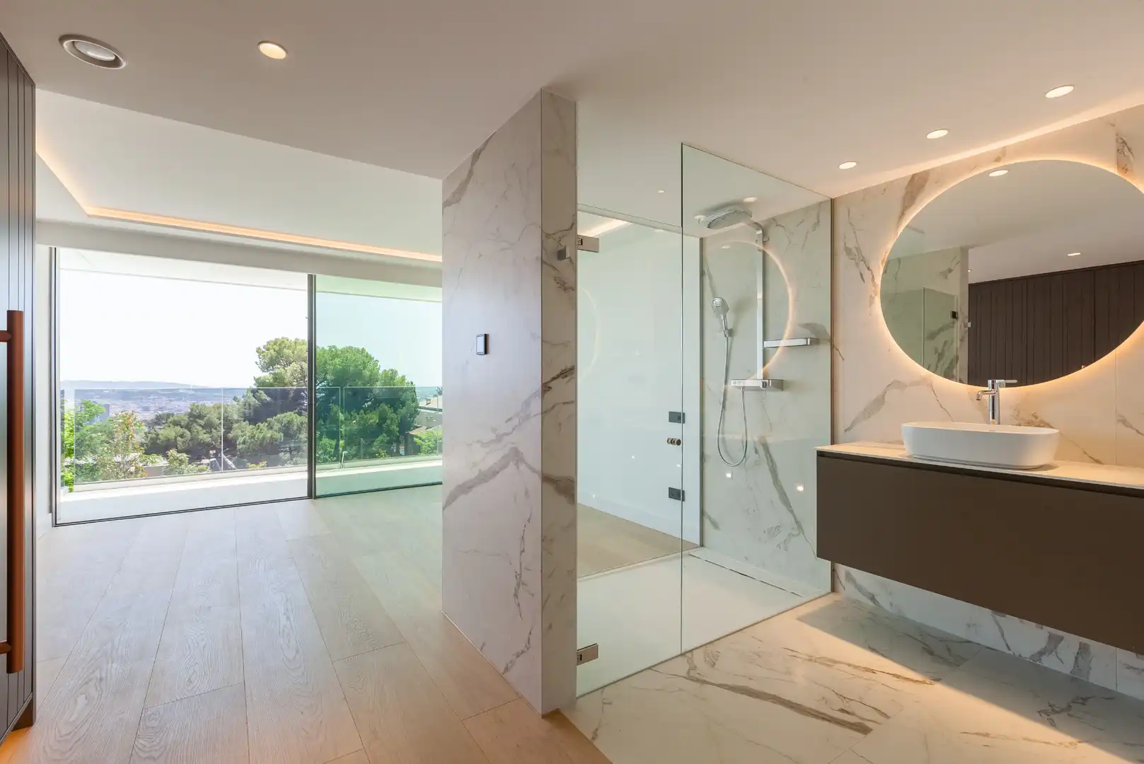 Bathroom of Houses for sale in Barcelona  with Air Conditioner, Heating and Private garden