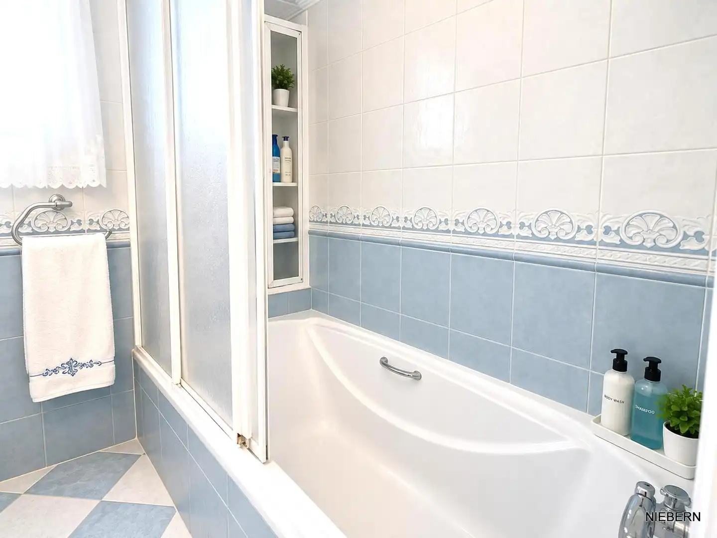Baño de Casa o chalet en venta en Cartagena con Aire acondicionado, Jardín privado y Terraza