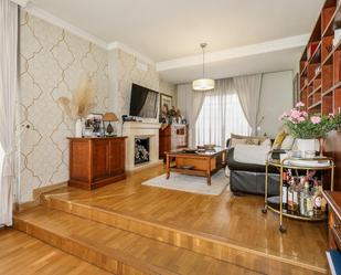 Living room of Single-family semi-detached for sale in  Granada Capital  with Air Conditioner, Terrace and Balcony