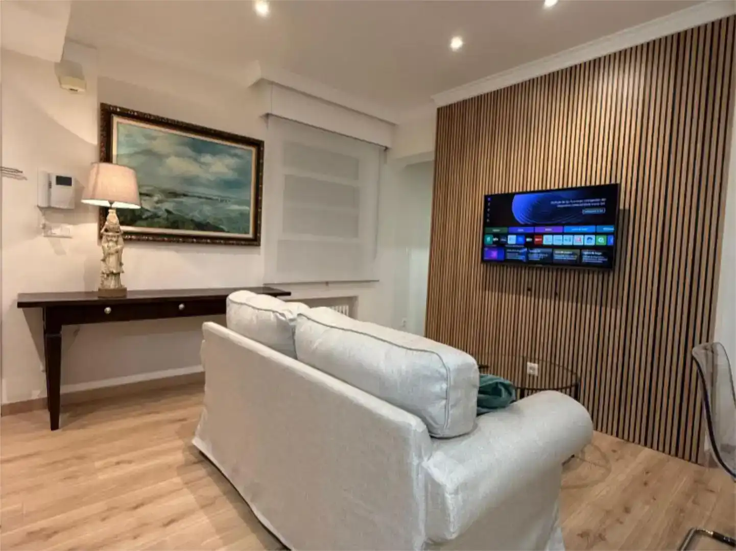 Wohnzimmer von Wohnung zur Miete in Getxo 