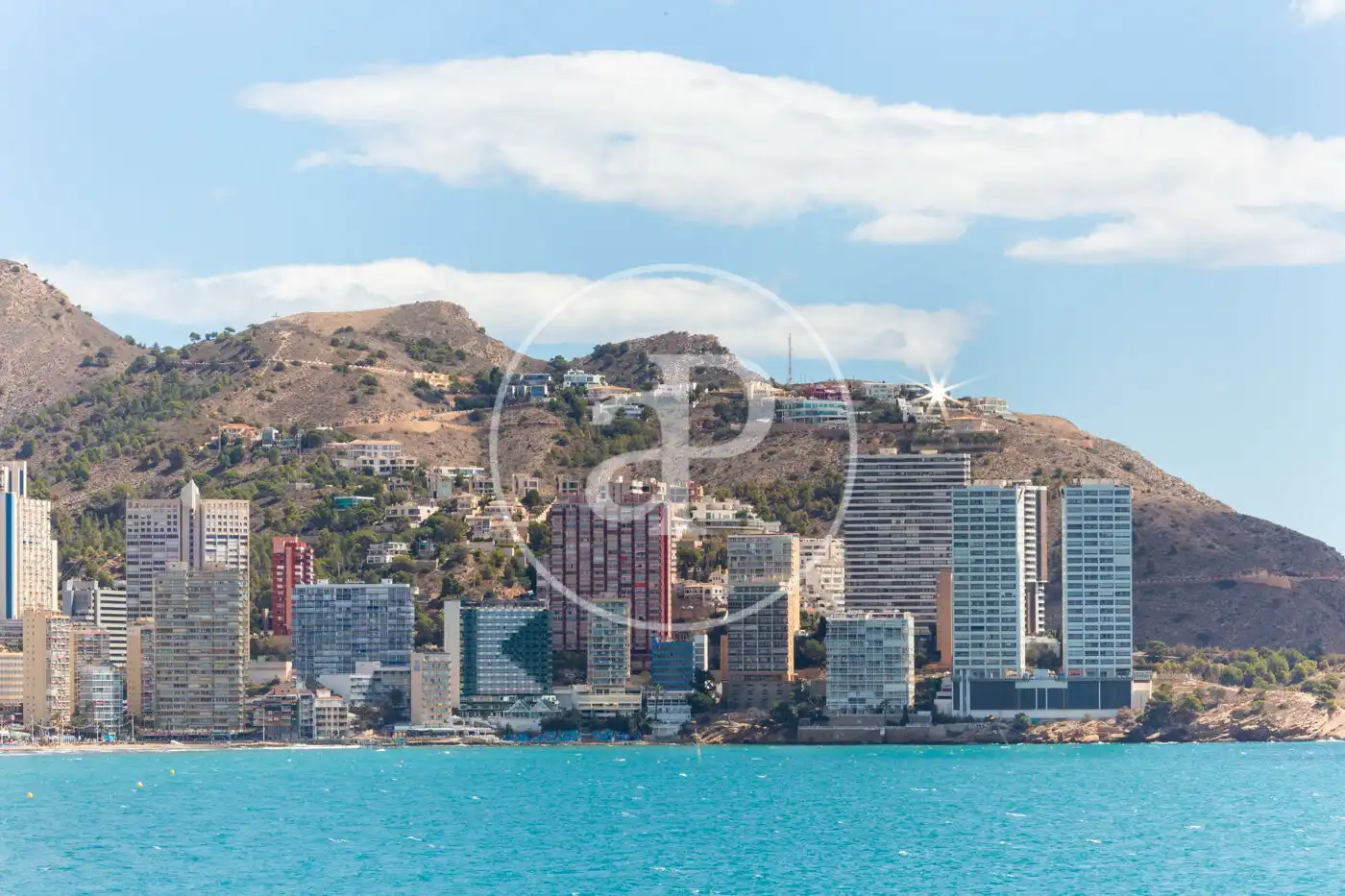 Exterior view of Flat for rent in Benidorm  with Air Conditioner, Heating and Terrace