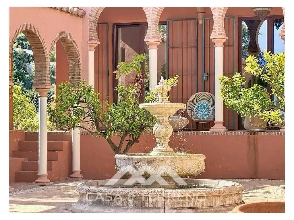 Terraza de Casa o chalet en venta en Comares con Aire acondicionado, Terraza y Piscina