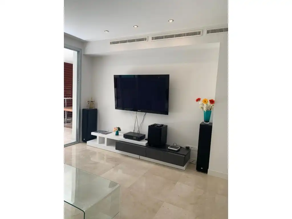 Sala d'estar de Apartament de lloguer en Calvià amb Moblat