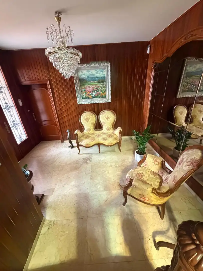 Sala de estar de Piso de alquiler en Cangas  con Calefacción, Terraza y Amueblado