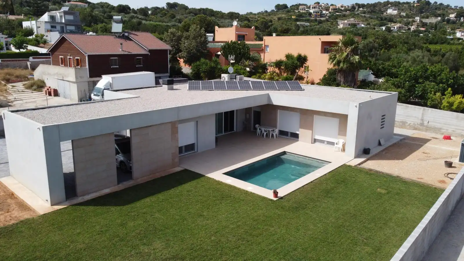 Vista exterior de Casa o chalet en venta en Vinaròs con Aire acondicionado, Calefacción y Jardín privado