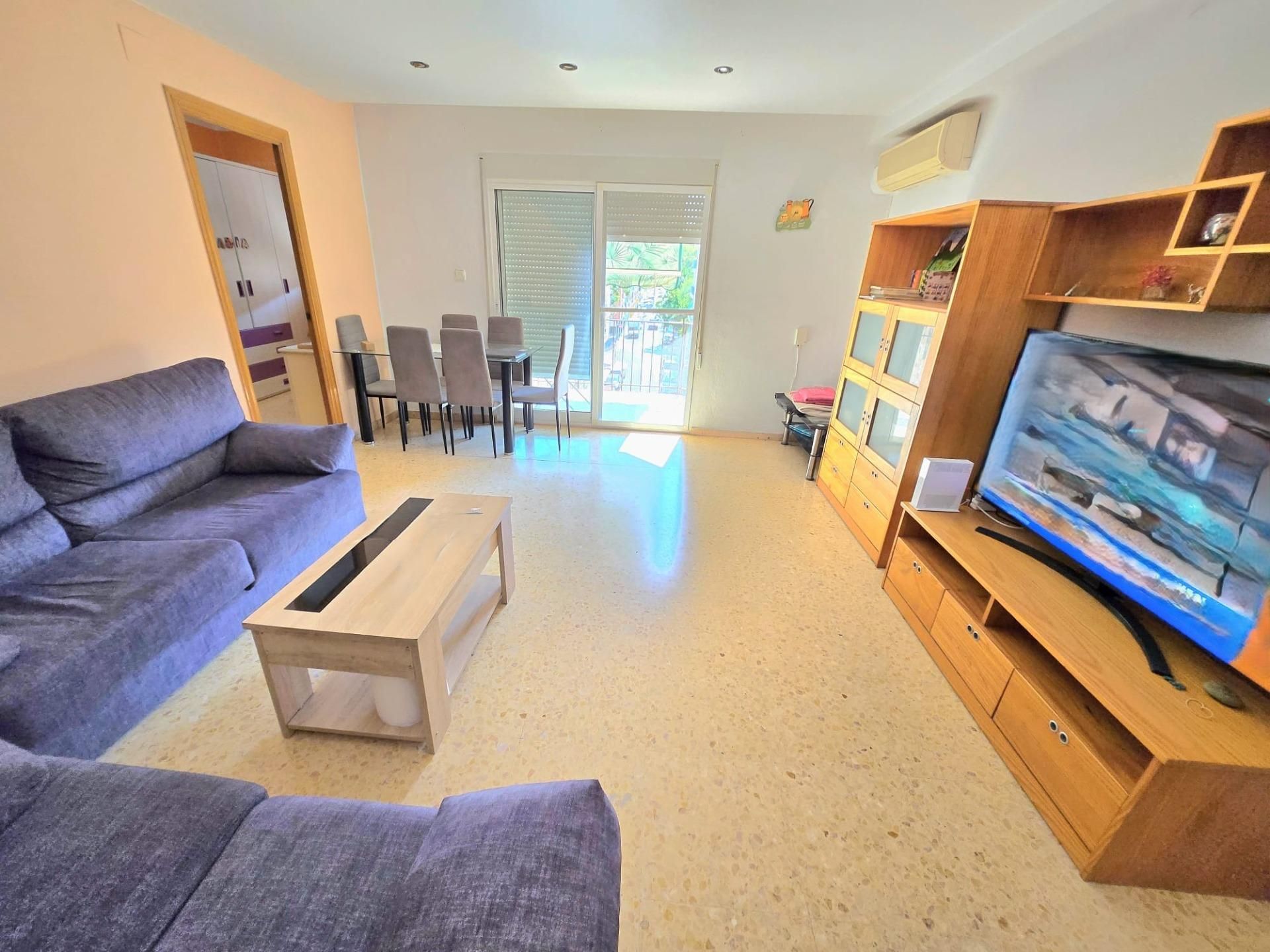 Sala d'estar de Pis en venda en Burjassot amb Aire condicionat, Calefacció i Terrassa