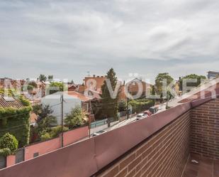 Terrassa de Casa adosada de lloguer en  Madrid Capital amb Aire condicionat, Calefacció i Jardí privat