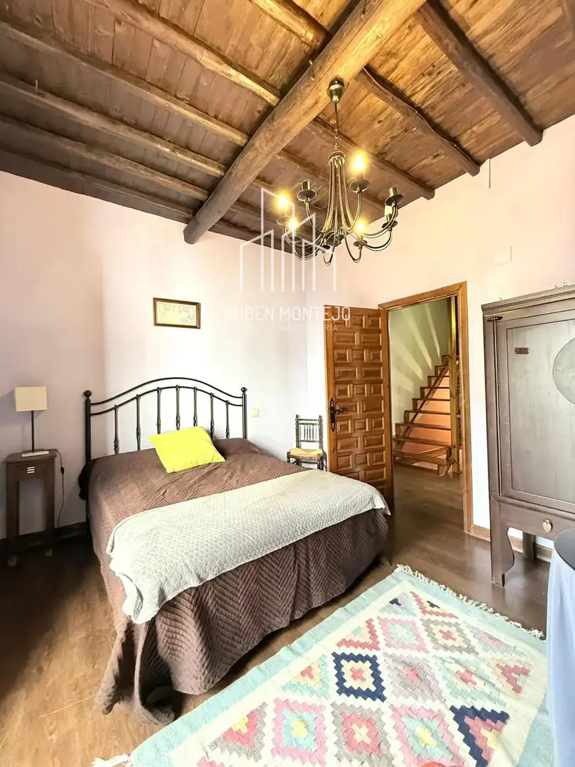 Dormitori de Casa o xalet de lloguer en San Esteban de la Sierra amb Aire condicionat, Calefacció i Terrassa