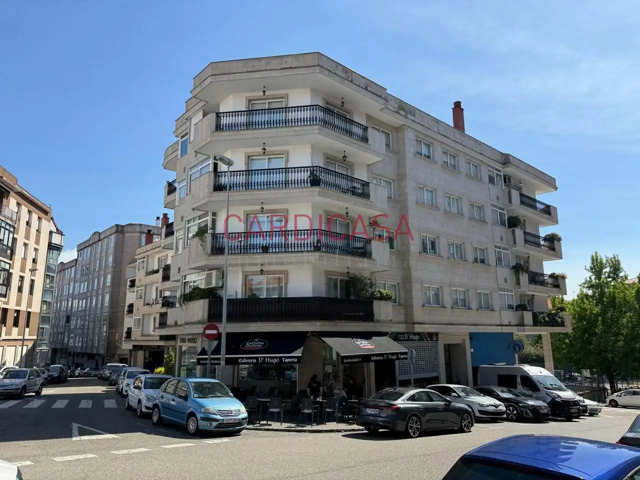 Vista exterior de Dúplex en venta en Vigo  con Calefacción, Parquet y Terraza