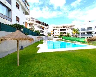 Swimming pool of Flat for sale in Mijas  with Air Conditioner, Private garden and Terrace