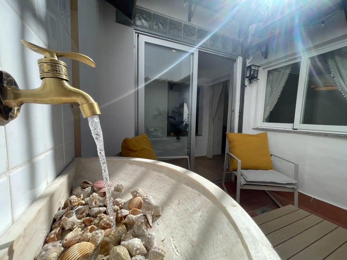 Terrasse von Haus oder Chalet zur Miete in Requena mit Heizung und Terrasse