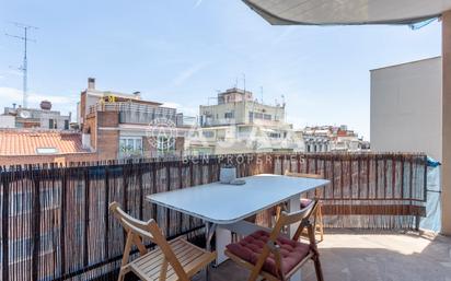 Terrasse von Wohnung zum verkauf in  Barcelona Capital mit Klimaanlage, Terrasse und Balkon