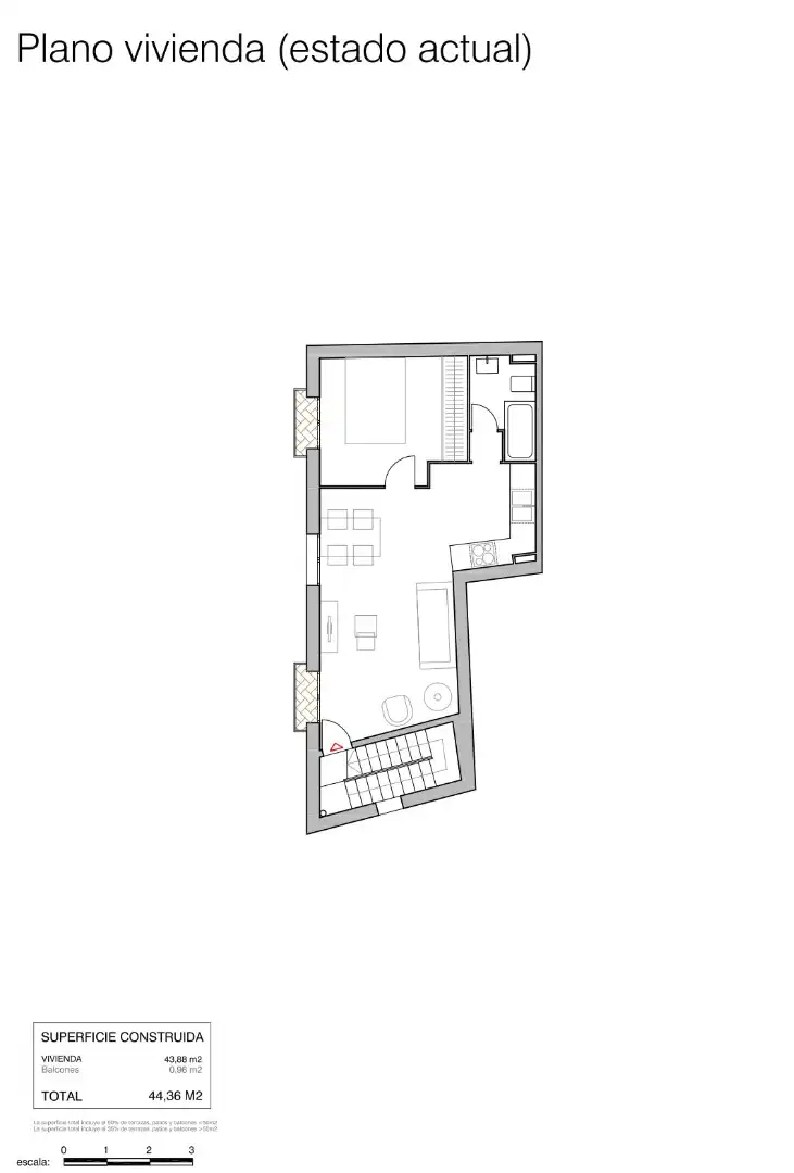 Piso en venta en Barcelona con Balcón