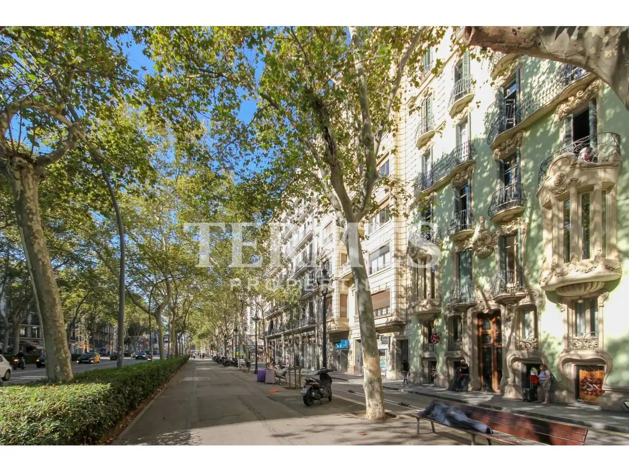 Vista exterior de Piso en venta en Barcelona con Aire acondicionado, Calefacción y Parquet
