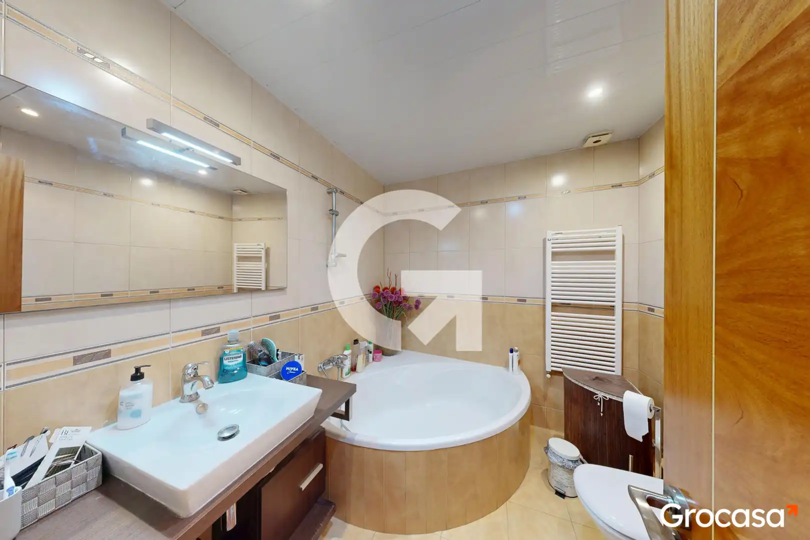 Baño de Casa o chalet en venta en Vallirana con Aire acondicionado, Calefacción y Jardín privado
