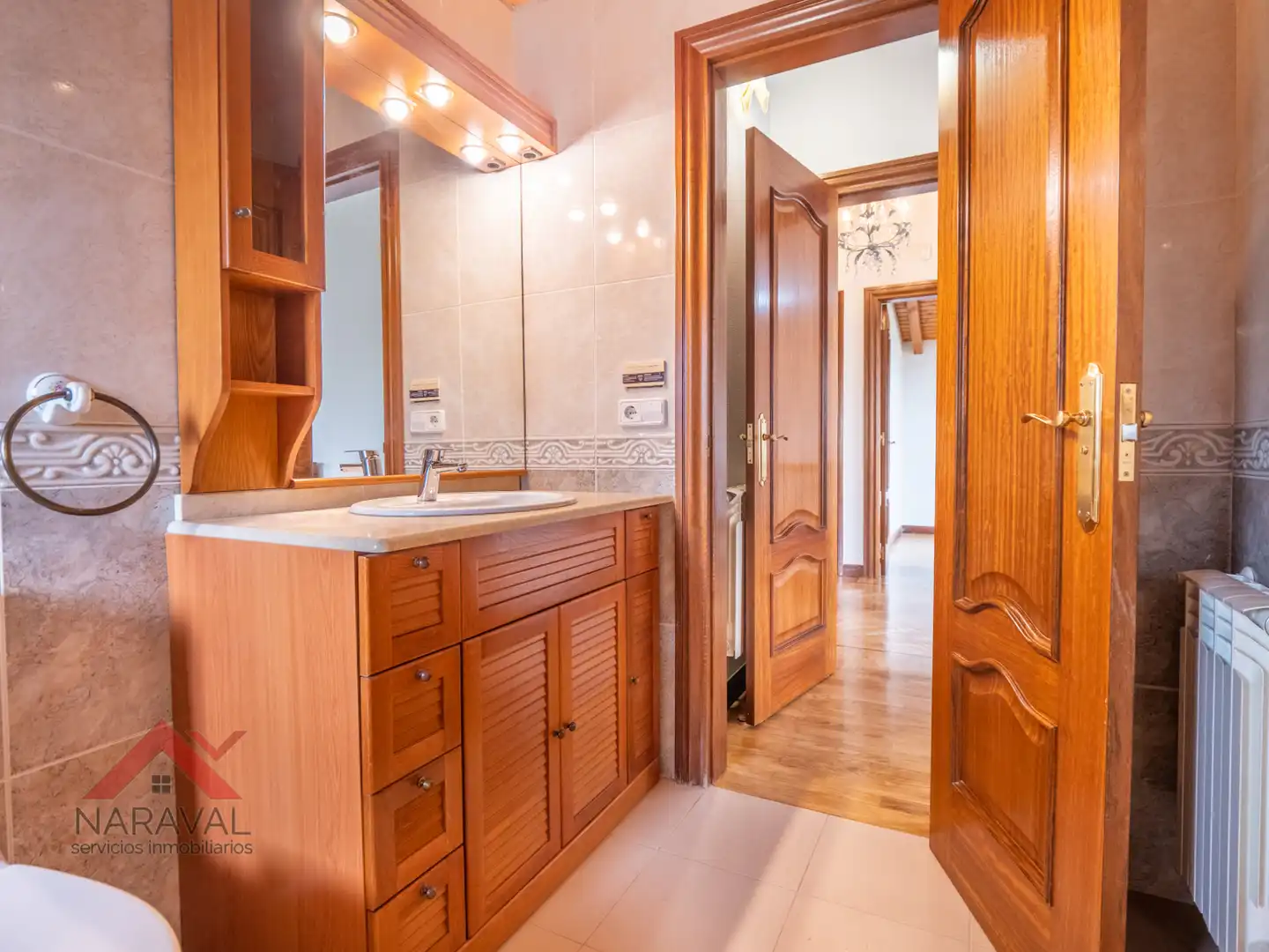 Bany de Casa o xalet en venda en Zigoitia amb Calefacció, Jardí privat i Parquet