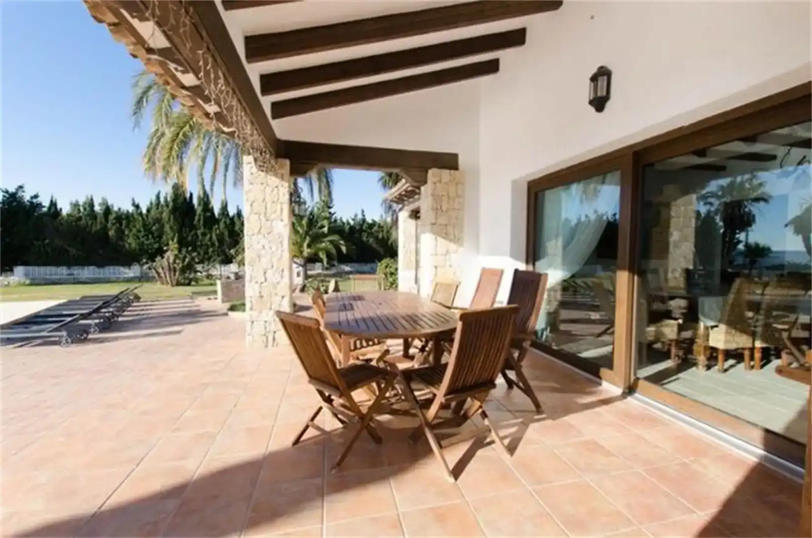 Terrassa de Casa o xalet en venda en Benissa pueblo  