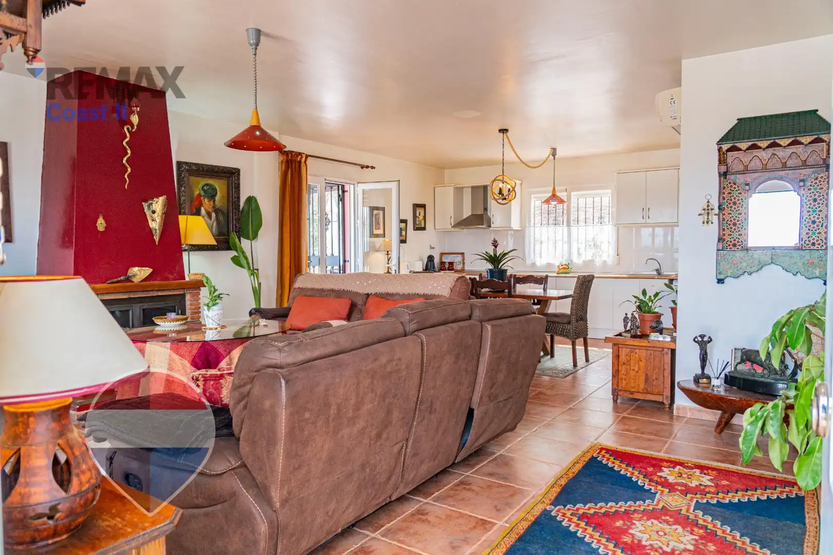 Sala de estar de Casa o chalet en venta en Moraleda de Zafayona con Aire acondicionado, Calefacción y Jardín privado