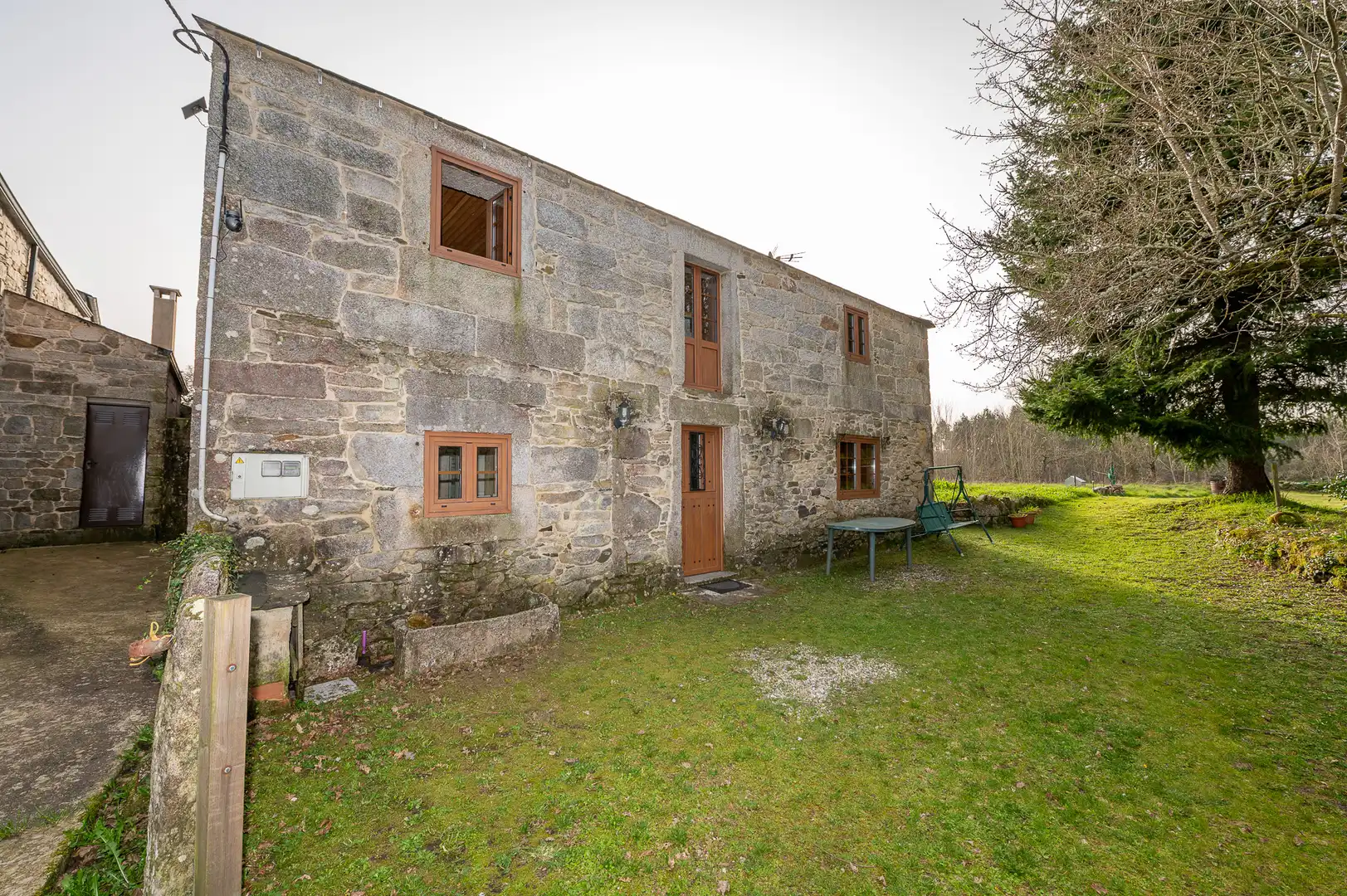 Vista exterior de Finca rústica en venta en Guitiriz con Amueblado